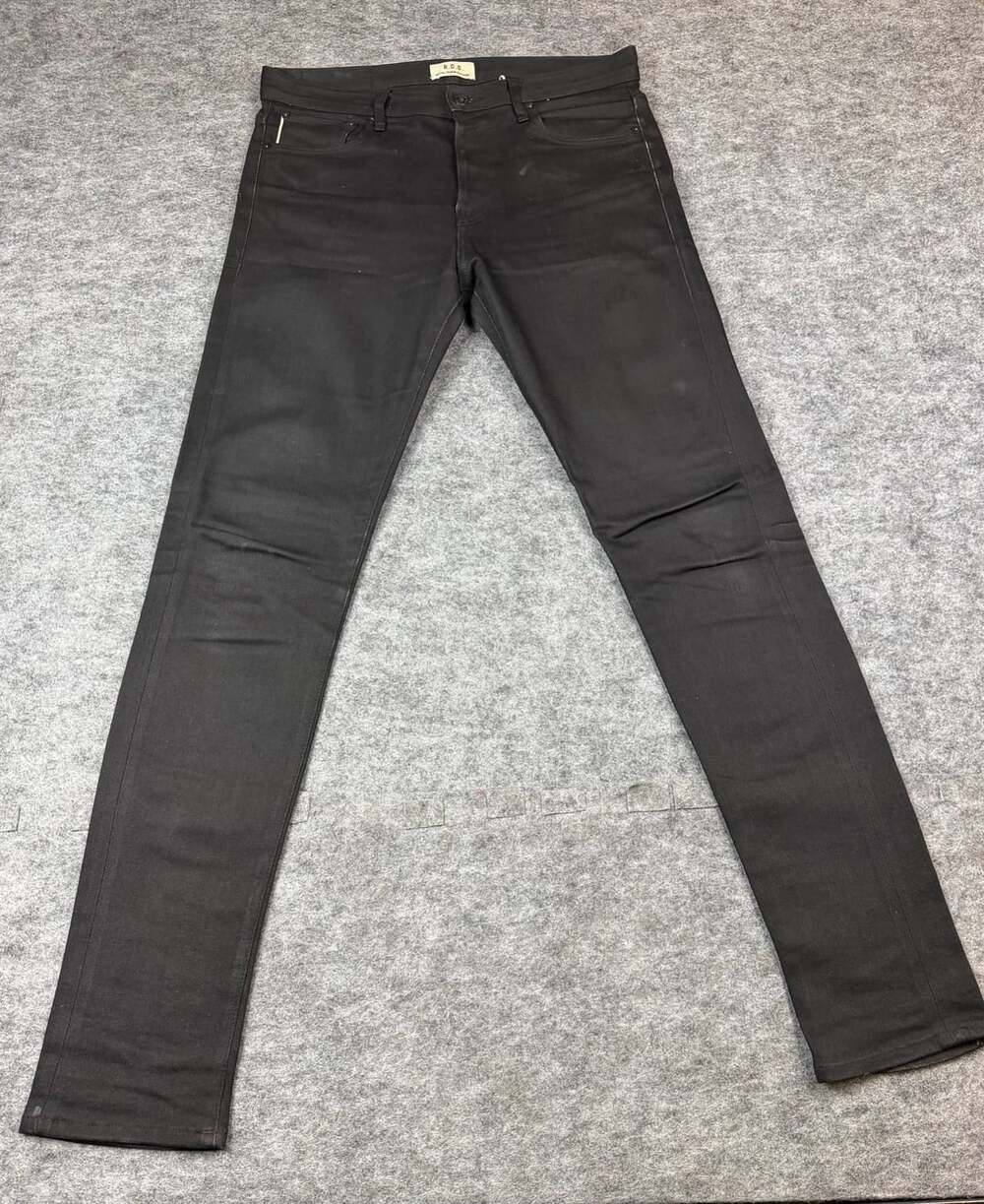 Jack & Jones R.D.D. JJiglenn JJRoyal Selvedge Jeans Black Slim 31x32